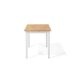 Beliani Mesa de comedor para 4 personas GEORGIA Beliani Mesa de comedor para 4 personas GEORGIA Blanco
