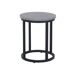 Beliani Conjunto de 2 mesas auxiliares DENNY 48x48 Beliani Conjunto de 2 mesas auxiliares DENNY 48x48 Gris