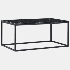 Mesa de centro DELANO Mármore preto