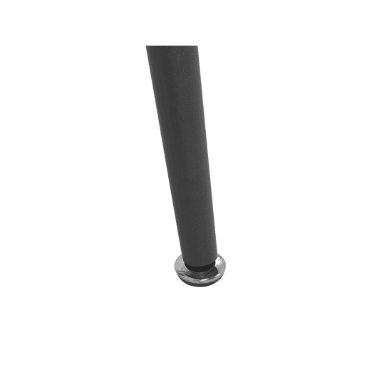 Mesa de jantar MIDLAND Preto 140 cm 80 cm Vidro de segurança (temperado)