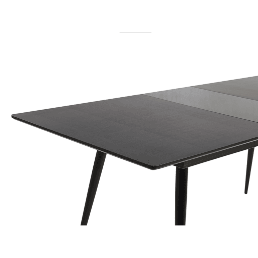 Mesa de jantar extensível MALDON Preto 160200 cm 90 cm