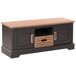 Beliani Mueble TV GARET 120 Beliani Mueble TV GARET 120 Gris Oscuro