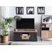 Beliani Mueble TV GARET 120 Beliani Mueble TV GARET 120 Gris Oscuro