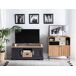 Beliani Mueble TV GARET 120 Beliani Mueble TV GARET 120 Gris Oscuro