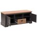 Beliani Mueble TV GARET 120 Beliani Mueble TV GARET 120 Gris Oscuro