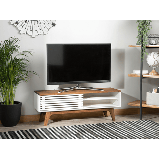 Móvel de TV TOLEDO II CastanhoBranco