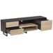 Beliani Mueble TV MAINE 140 Beliani Mueble TV MAINE 140 Marrón
