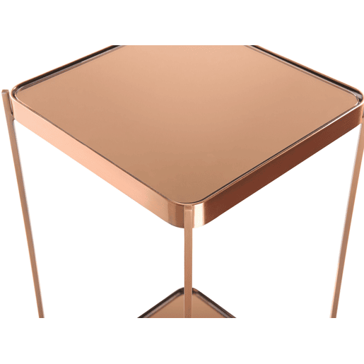 Mesa de apoio ALSEA Vidro de segurança (temperado) Cobre