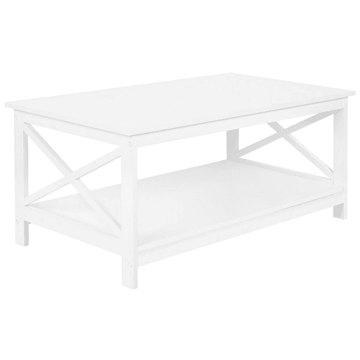 Mesa de centro FOSTER Branco Mesa de centro FOSTER Branco