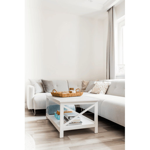 Mesa de centro FOSTER Branco Mesa de centro FOSTER Branco