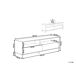 Beliani Mueble TV SYDNEY 150 Beliani Mueble TV SYDNEY 150 Negro