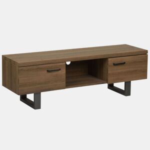 Móvel de TV TIMBER Castanho escuro