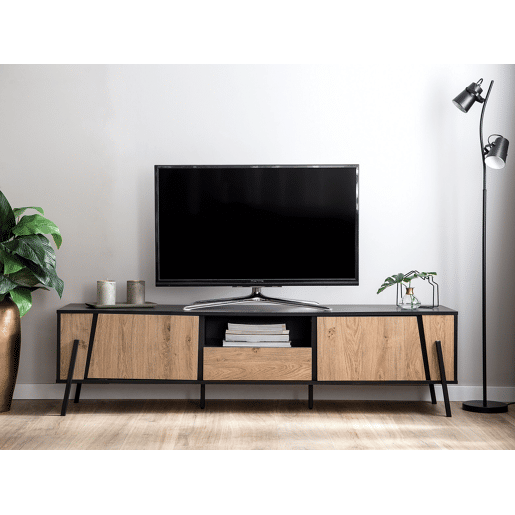 Móvel de TV BLACKPOOL CastanhoPreto