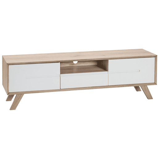 Móvel de TV FORESTER CastanhoBranco