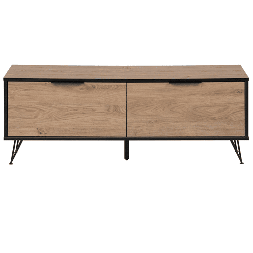 Móvel de TV HALSTON CastanhoPreto