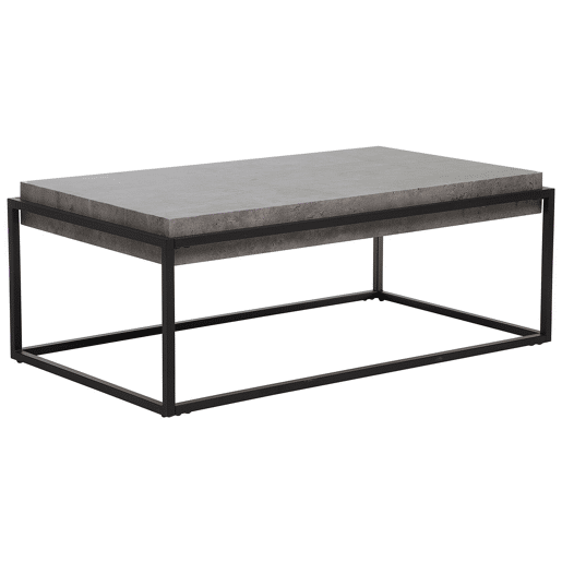 Mesa de centro ALTOS Efeito de betão cinzento