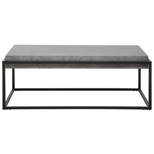 Mesa de centro ALTOS Efeito de betão cinzento