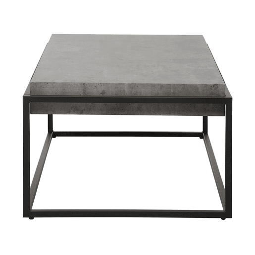 Mesa de centro ALTOS Efeito de betão cinzento