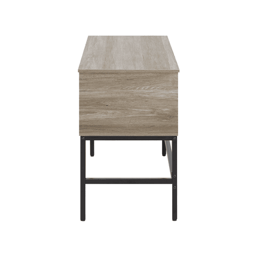 Secretária GRANT Castanho claro 120 cm 48 cm com arrumação