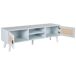 Beliani Mueble TV PARTON 140 Beliani Mueble TV PARTON 140 Blanco/ Beige