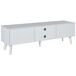 Beliani Mueble TV PARTON 140 Beliani Mueble TV PARTON 140 Blanco/ Beige