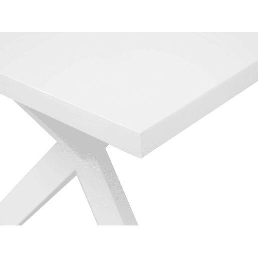 Mesa de jantar LISALA Branco 180 cm 100 cm Mesa de jantar LISALA Branco 180 cm 100 cm