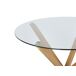 Beliani Mesa de comedor ALTURA Beliani Mesa de comedor ALTURA Transparente