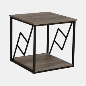 Mesa de apoio FORRES CastanhoPreto