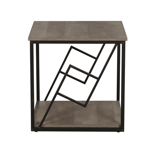 Mesa de apoio FORRES CastanhoPreto