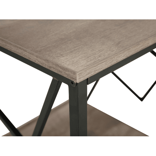 Mesa de apoio FORRES CastanhoPreto