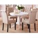 Beliani Mesa de comedor AKRON Beliani Mesa de comedor AKRON Blanco