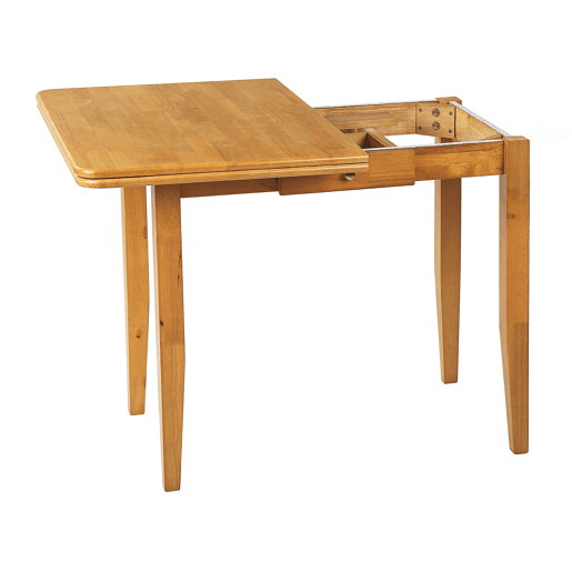 Mesa de jantar extensível MASELA Castanho 90120 cm 60 cm Madeira