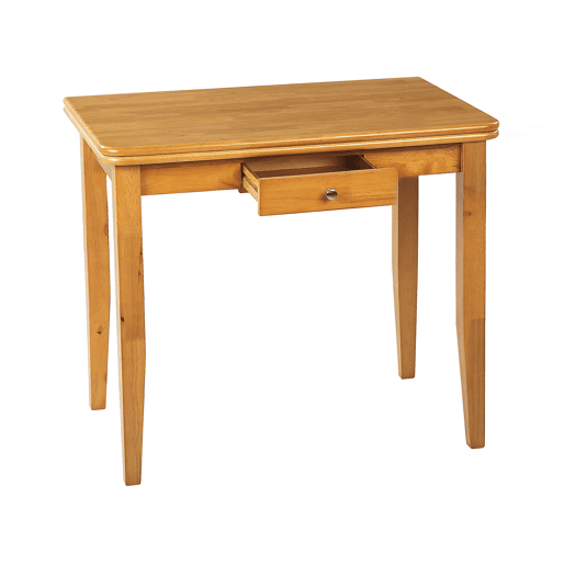 Mesa de jantar extensível MASELA Castanho 90120 cm 60 cm Madeira