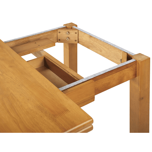 Mesa de jantar extensível MASELA Castanho 90120 cm 60 cm Madeira