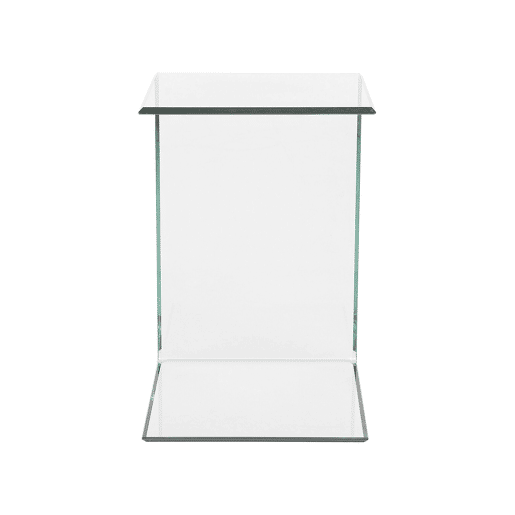 Mesa de apoio LOURDES Vidro de segurança (temperado) Transparente