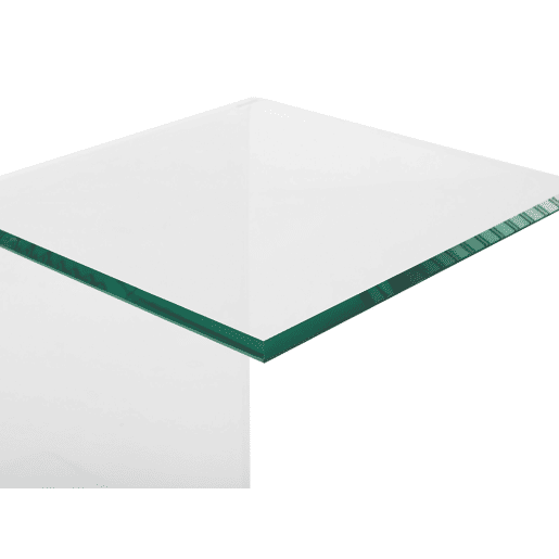 Mesa de apoio LOURDES Vidro de segurança (temperado) Transparente
