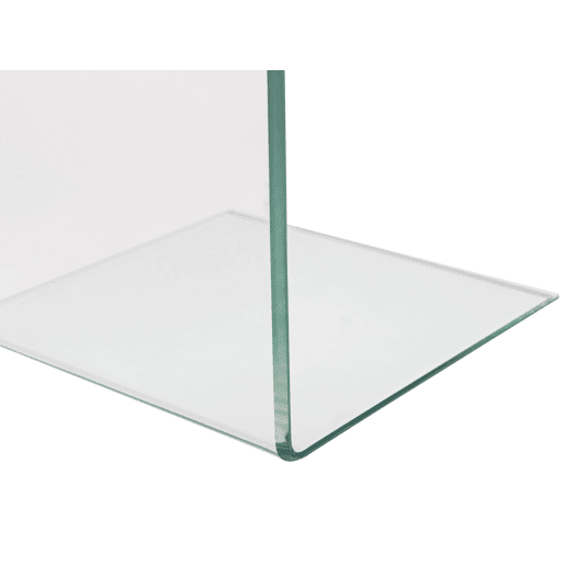 Mesa de apoio LOURDES Vidro de segurança (temperado) Transparente