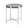 Mesa de apoio LUCEA Vidro de segurança (temperado) Prateado