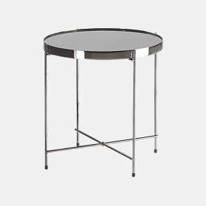 Mesa de apoio LUCEA Vidro de segurança (temperado) Prateado