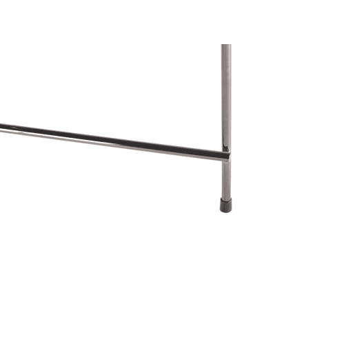 Mesa de apoio LUCEA Vidro de segurança (temperado) Prateado