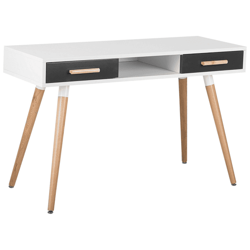 Toucador Secretária FRISCO Cinzento 120 cm 45 cm com arrumação
