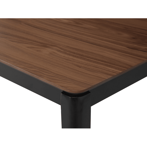 Mesa de jantar CEDAR Nogueira escura 135 cm 80 cm