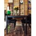 Beliani Mesa de bar CHAVES 80x135 Beliani Mesa de bar CHAVES 80x135 Marron