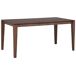 Beliani Mesa de comedor LOTTIE 90x160 Beliani Mesa de comedor LOTTIE 90x160 Marron