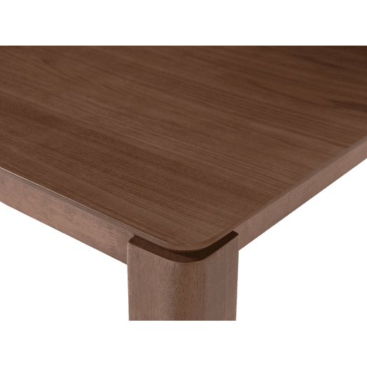 Mesa de jantar LOTTIE Nogueira escura 160 cm 90 cm
