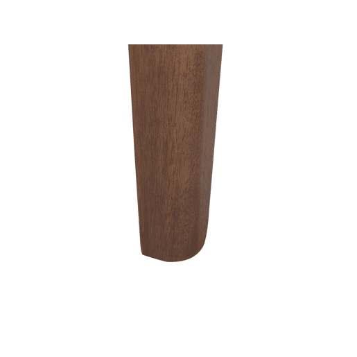 Mesa de jantar LOTTIE Nogueira escura 160 cm 90 cm