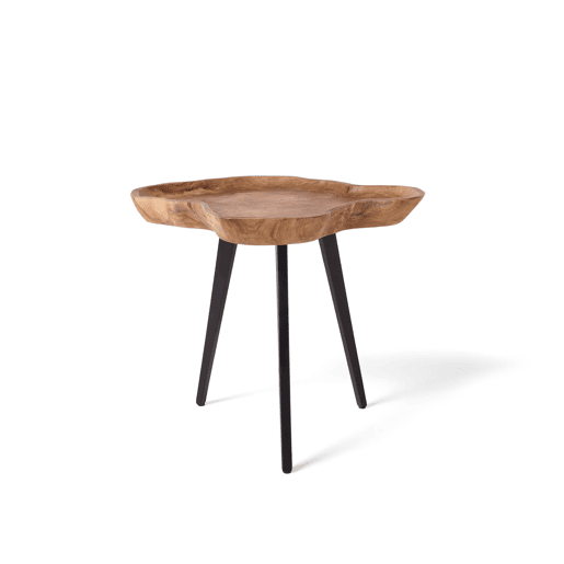 Mesa de apoio ELSA Madeira de teca Castanho