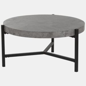 Mesa de centro BONITA Efeito de betão cinzento