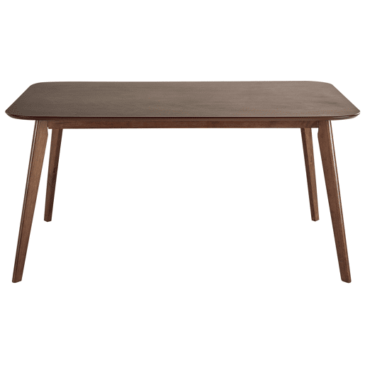 Mesa de jantar EPHRATA Mogno escuro 150 cm 90 cm Mesa de jantar EPHRATA Mogno escuro 150 cm 90 cm