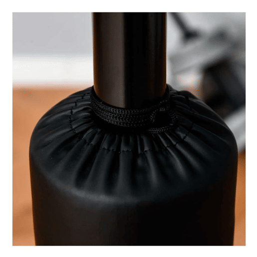 HOMCOM Punching Ball de Boxe com Altura Ajustável com 2 Bolas de Velocidade Barra Giratória 360° e Base Preenchida com Água ou Areia Punching Ball para Adultos 88x50x160-230cm Preto